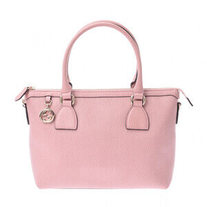 Gucci Handbag Pink Caviar Skin Bag